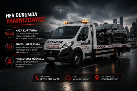 KAZA SONRASI ARAÇ KURTARMA