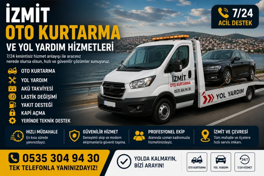 İzmit Oto Kurtarma ve Yol Yardım Hizmetleri
