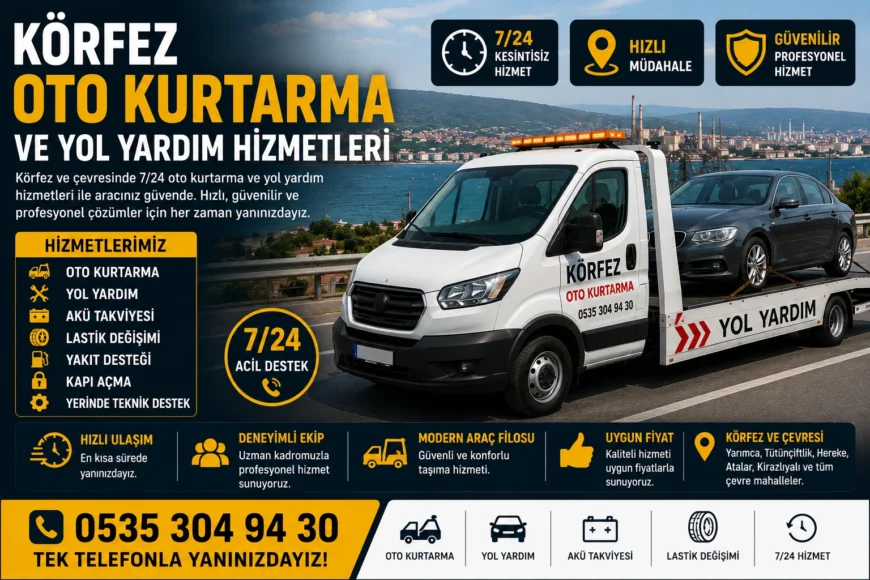 Körfez Oto Kurtarma ve Yol Yardım Hizmetleri